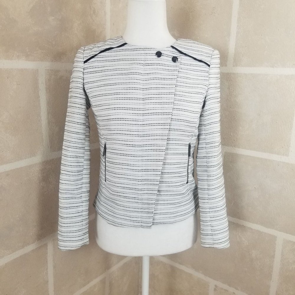 Halogen Women's Full Zip Blazer Jacket Size XS/P